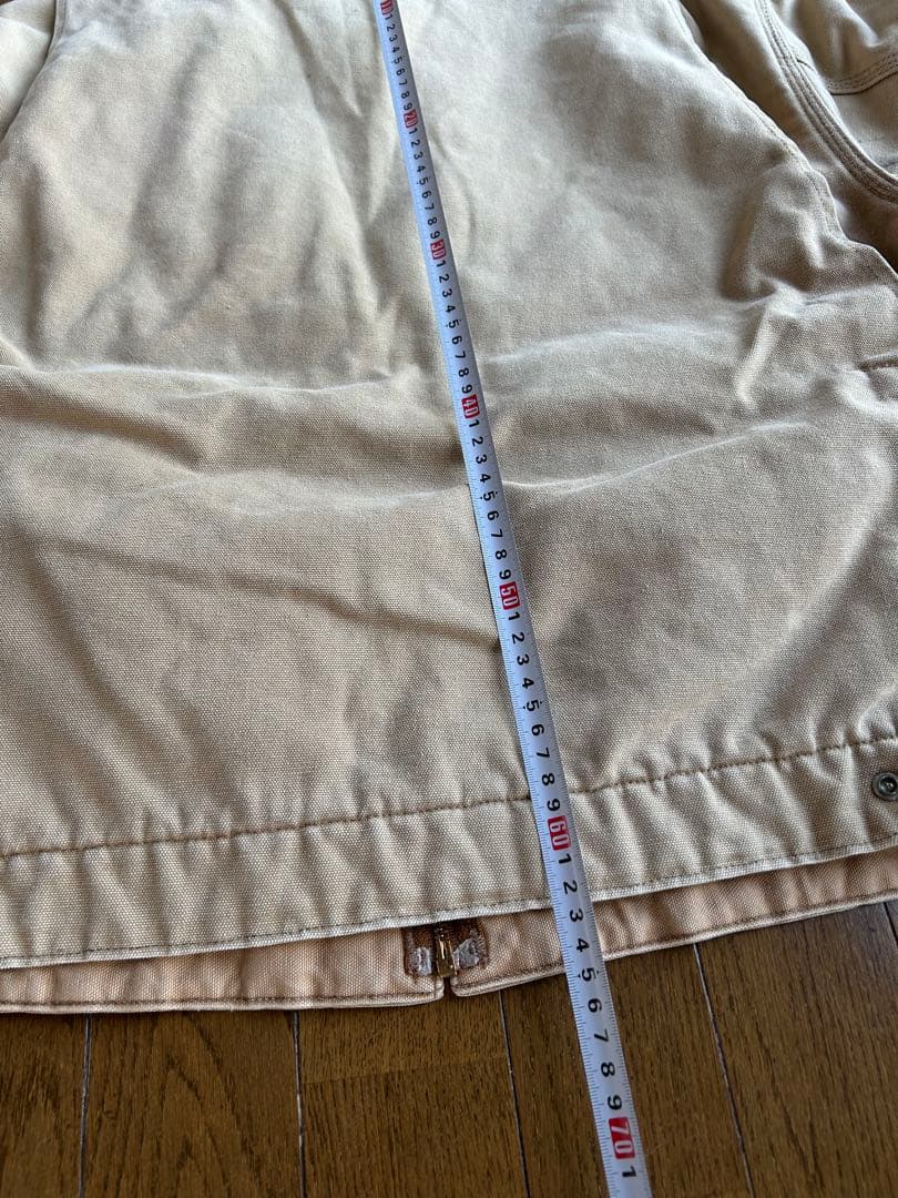 90〜00s カーハート デトロイトジャケット L相当 ベージュ