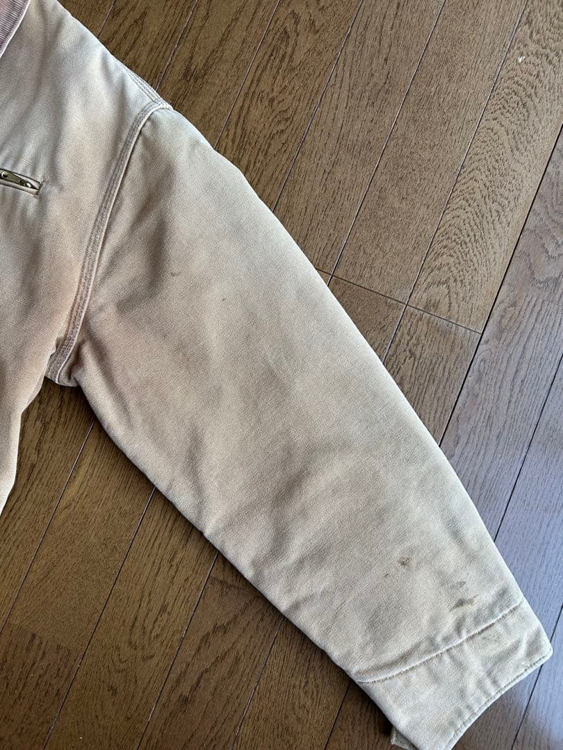 90〜00s カーハート デトロイトジャケット L相当 ベージュ