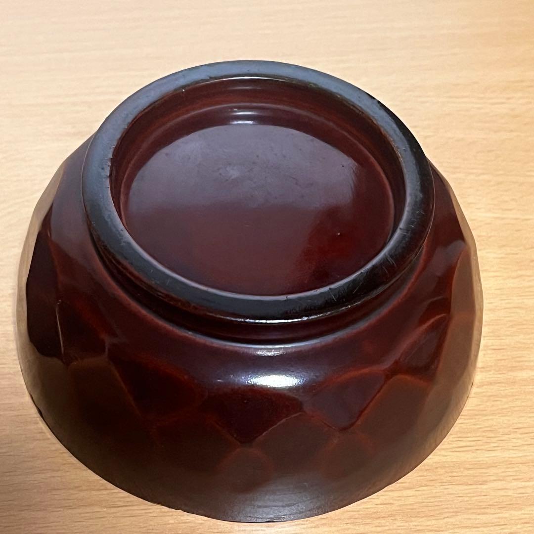 【輪島塗】希少　菖蒲 八橋図 金蒔絵 縁金 溜塗