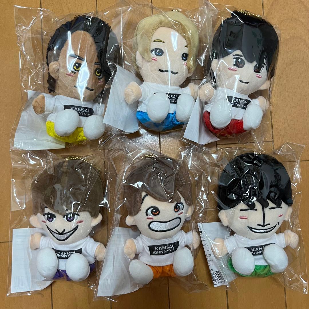 あけおめ ちびぬい Aぇ!group 6体 第一弾 グッズ 関ジュ はぴぬい