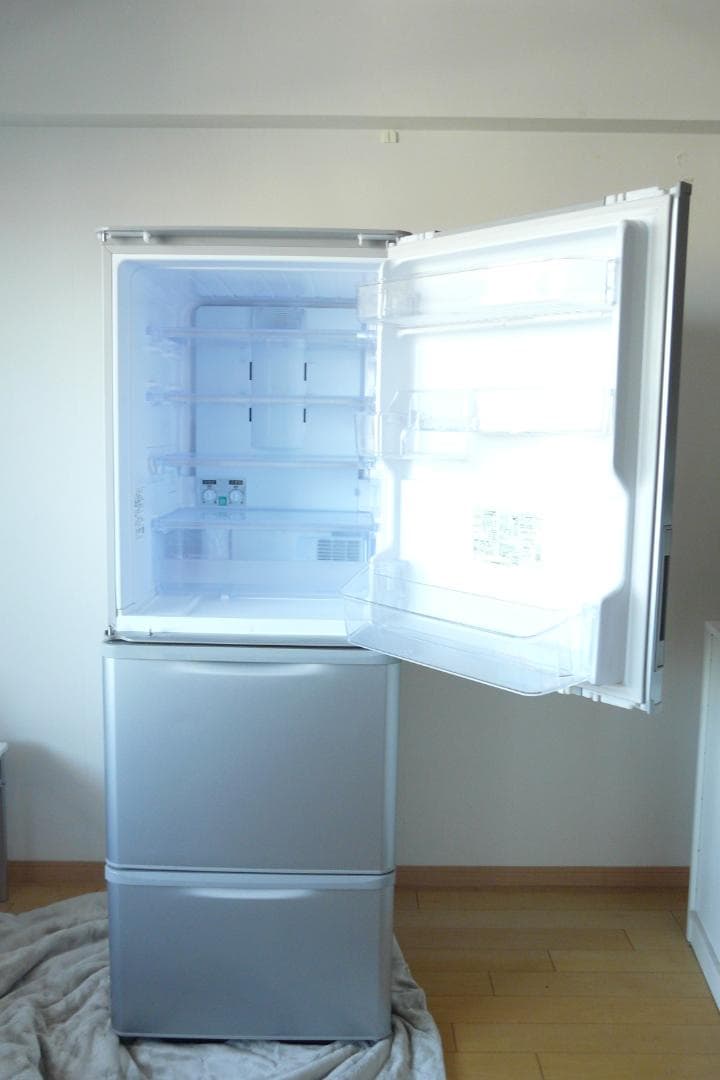 SHARP SJ-W358K-S 3ドア冷凍冷蔵庫 350L 2023年製 美品