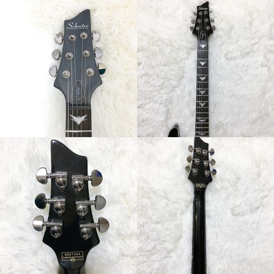 希少！ スルーネック SCHECTER C-1 ARTIST LIMITED