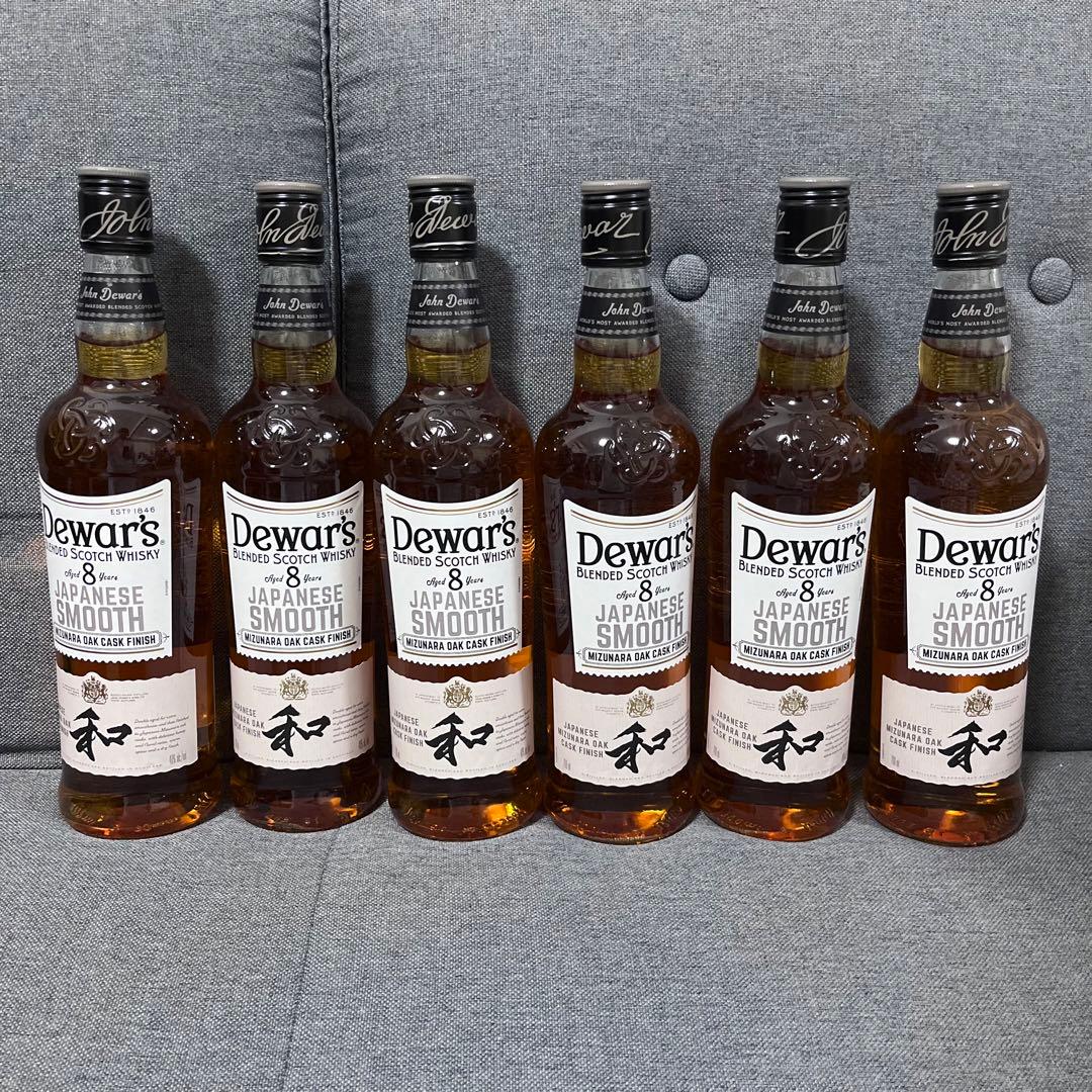 【12本セット】デュワーズ ジャパニーズスムース 8年 700ml