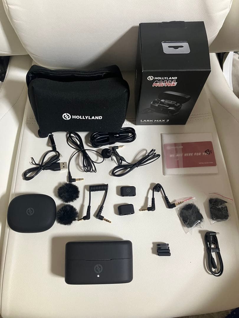HOLLYLAND LARK MAX 2 ワイヤレスマイクセット