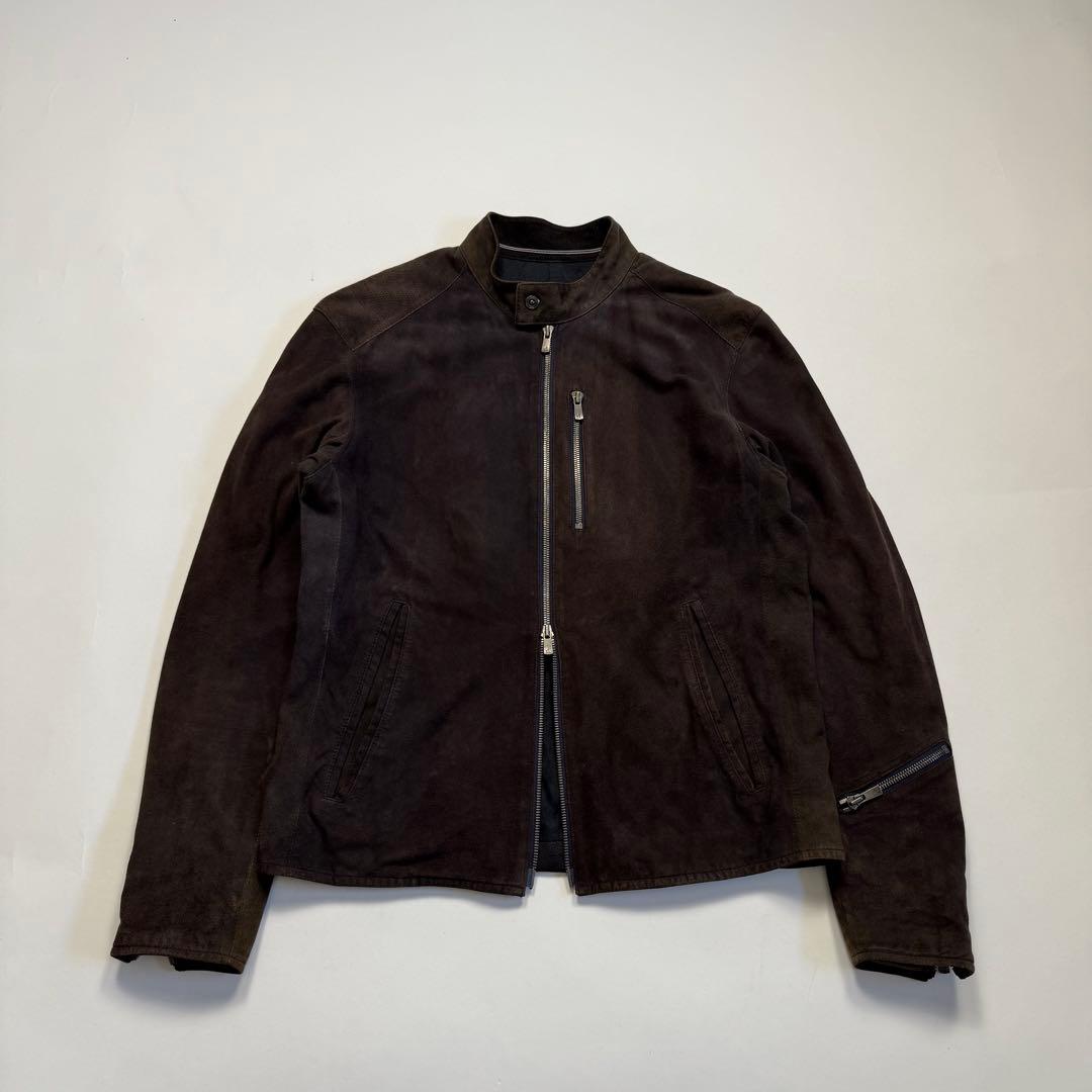 ジャケット・アウター 2000s TAKEO KIKUCHI swede zip up jacket