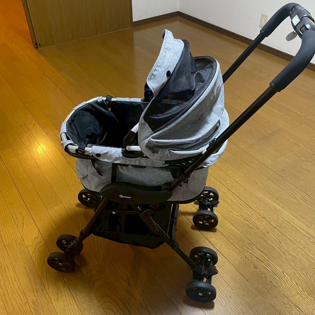 未使用品　コンビ　コムペット ミリミリEG ライトグレー　GL