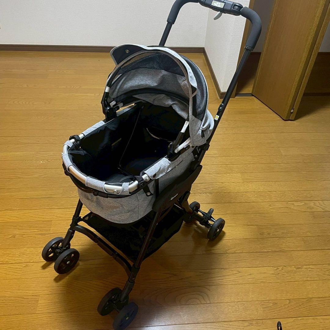 未使用品　コンビ　コムペット ミリミリEG ライトグレー　GL