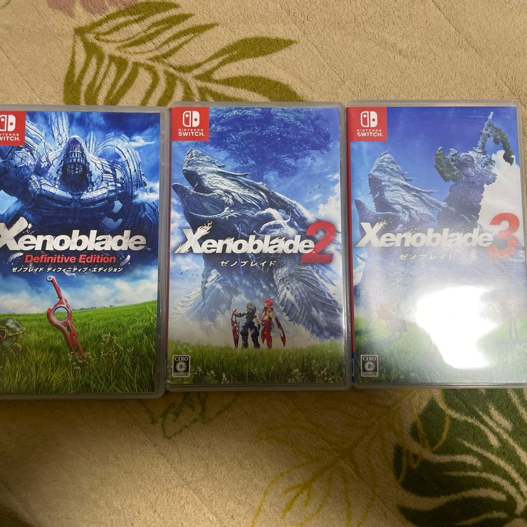 ゼノブレイドシリーズ3作品セット　ゼノブレイド　セットスイッチ　Switch