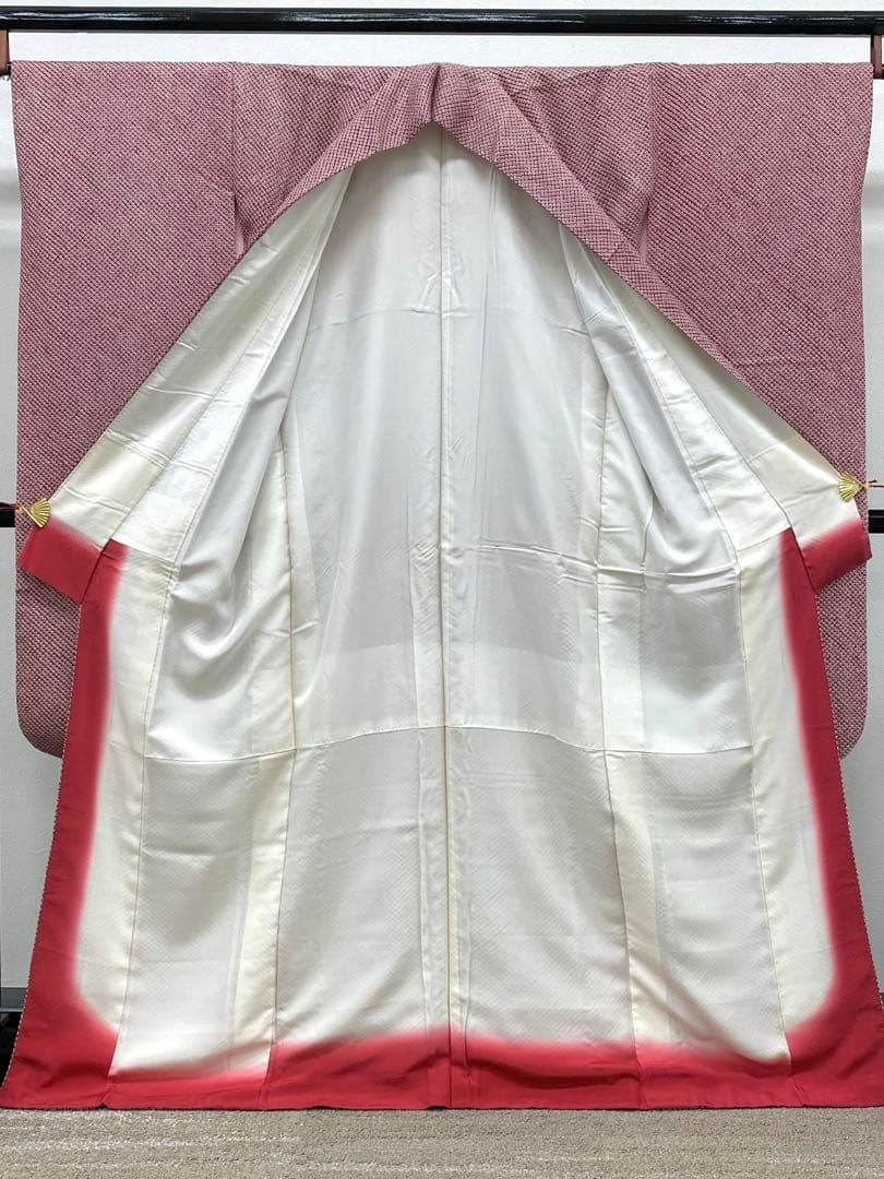振袖 豪華 総絞り ふりぼかし 裏打ち済み 身丈164cm