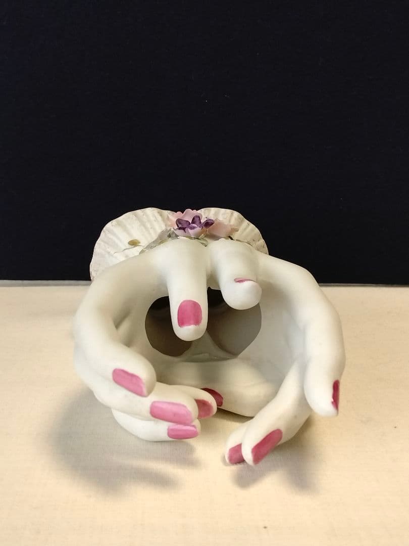 最終価格 1 /15まで・レフトン ・ハンドモチーフ・フラワーベース