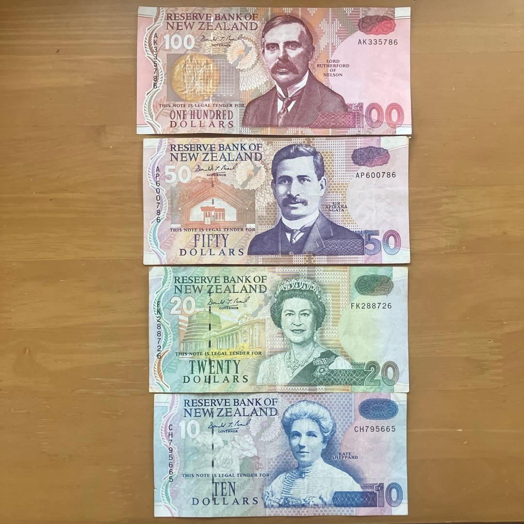 ニュージーランド旧紙幣