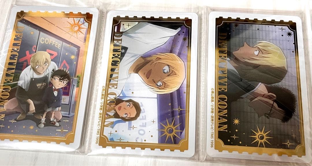 名探偵コナン トムス特典カード 安室透 赤井秀一