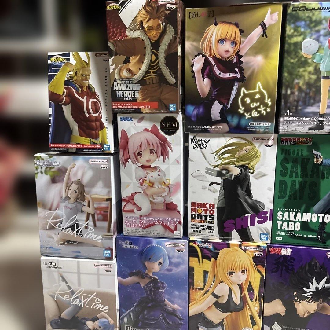 【未開封】アニメプライズフィギュア24点 鬼滅 ワンピース ヒロアカ等