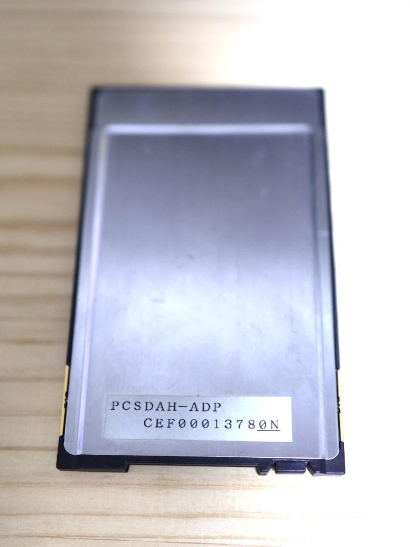 【ジャンク 仮価格】PCSDAH-ADP SD I/O アダプター