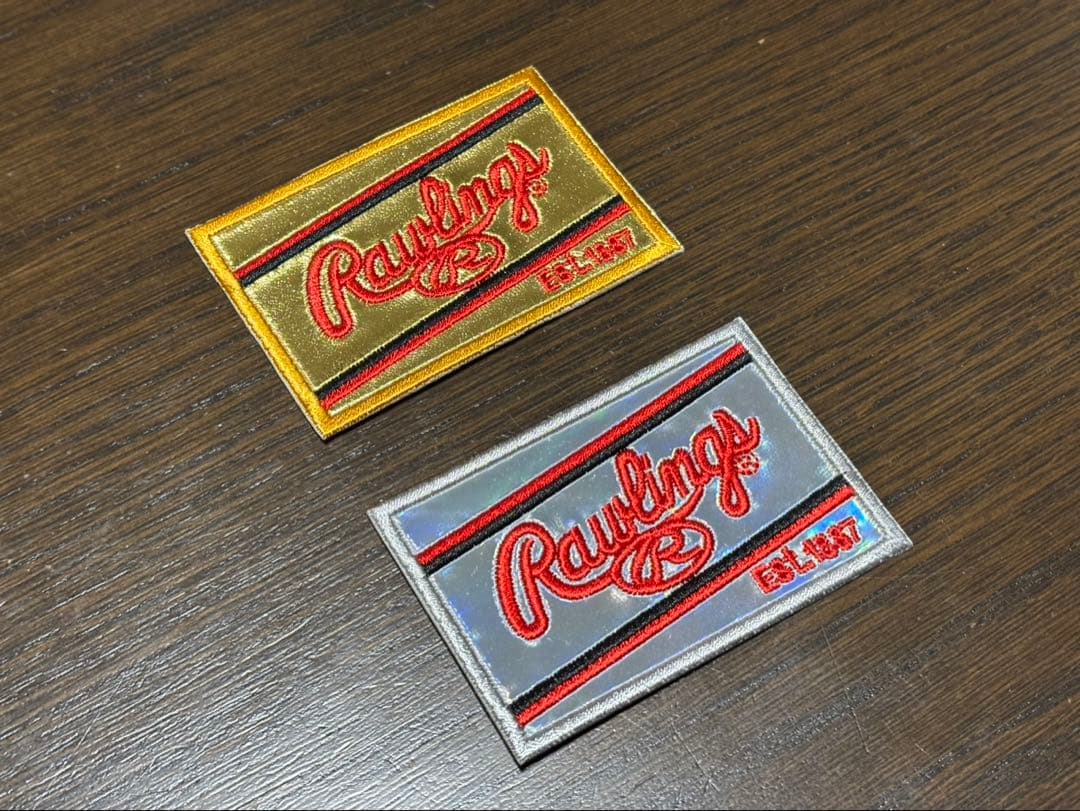 プラチナラゴールドラベルセット Rawlings 新品 野球 グローブ ラベル