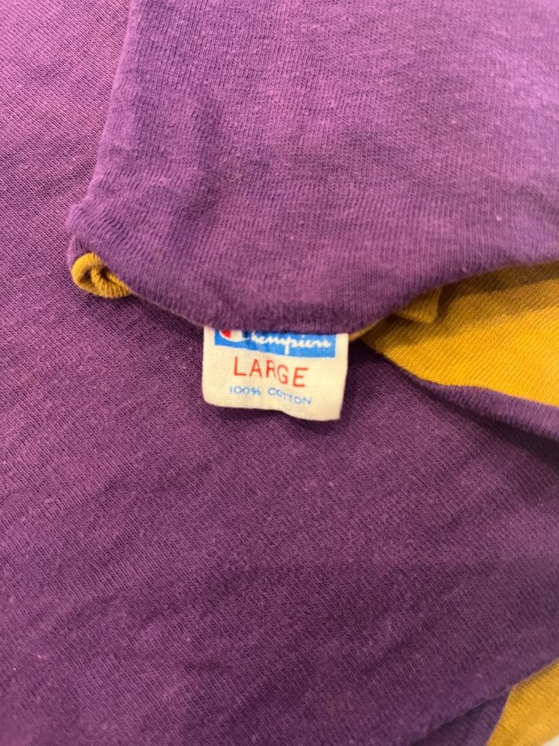 CUBIZOOM　Champion 70s リバーシブルTシャツ Ｌサイズ