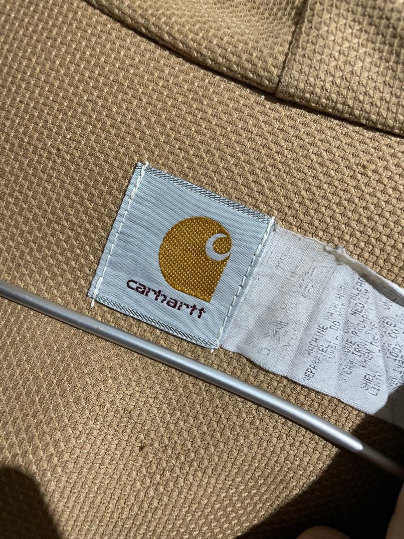 Carhartt アクティブジャケット　90s 80s 星タグ　ベージュ