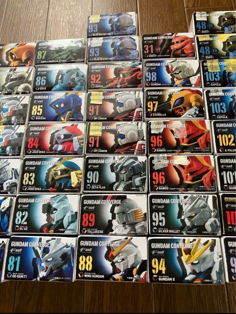 FW ガンダムコンバージ 【旧シリーズ】 全種類＋α （全164体）