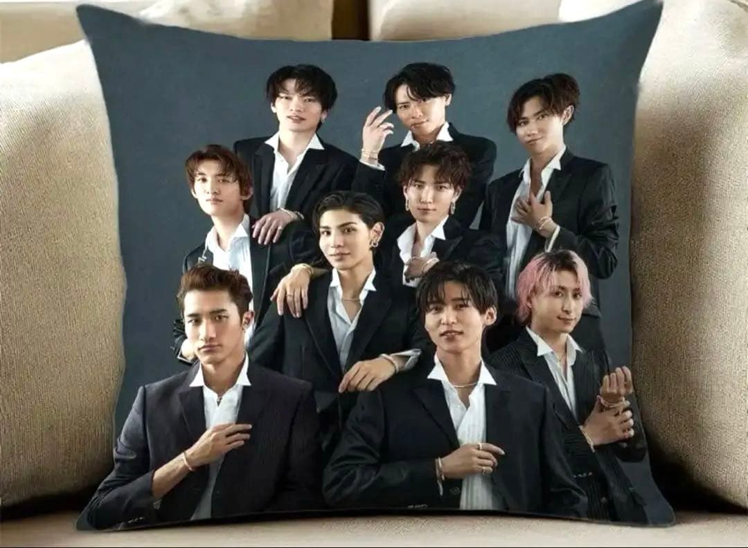 （ひろこ） Manクッションカバー