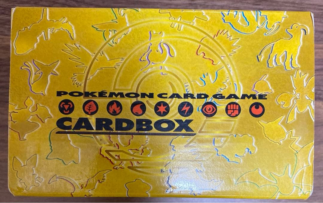 旧裏 ポケモンカード カードストレージボックス 金銀　2箱