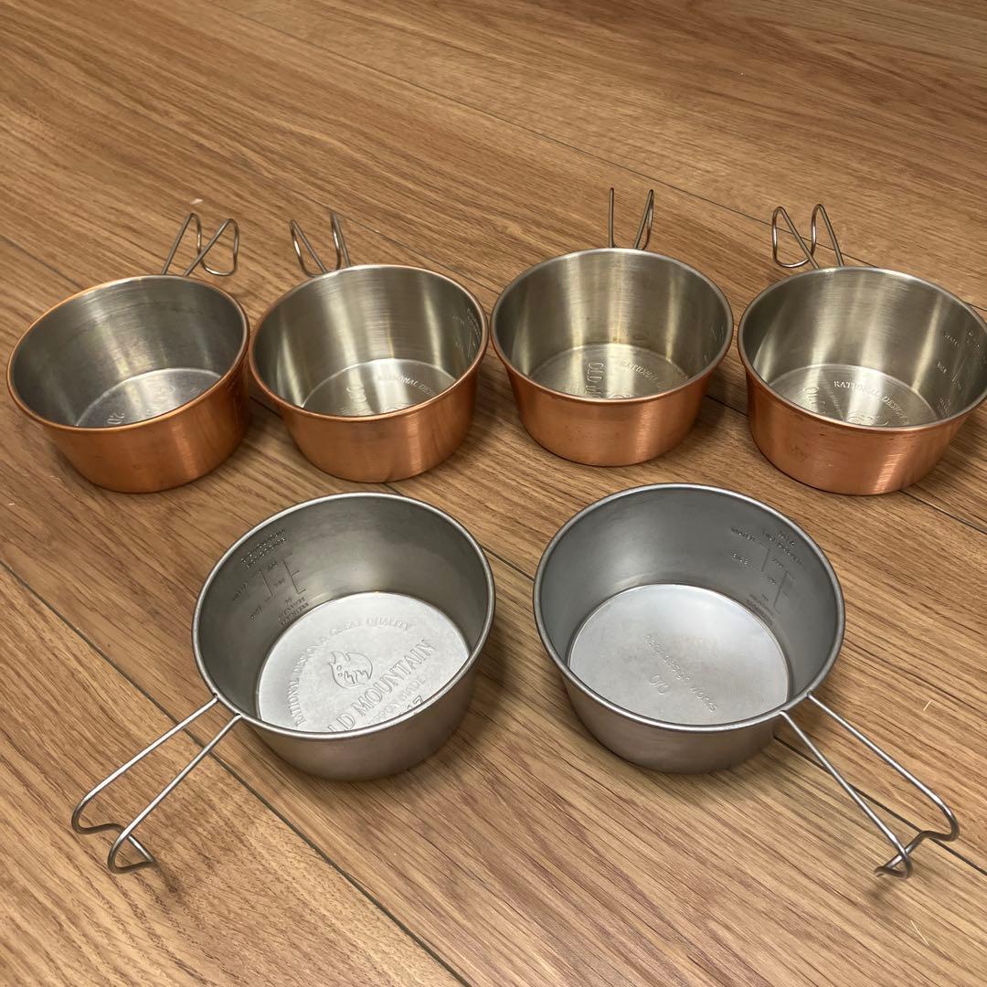 M*u様 オールドマウンテン シェラカップ 銅 Tarp to Tarp ケース