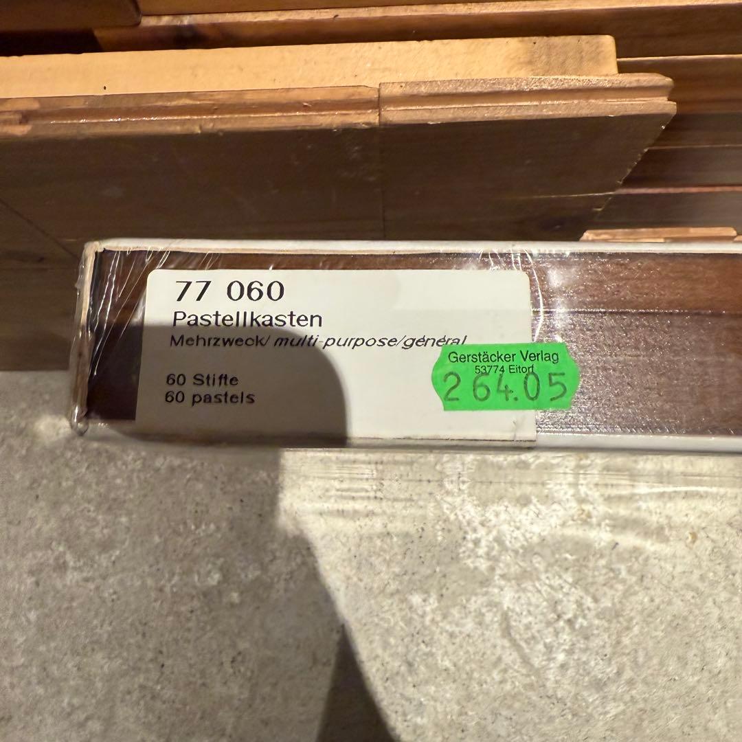 未開封　Schmincke シュミンケ パステル 60色　新品未使用　木箱入り