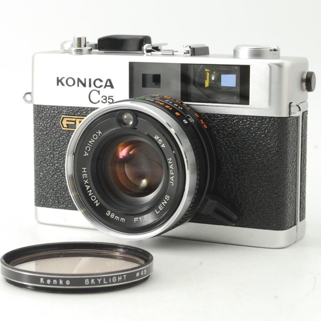 【露出計動作品】 KONICA C35 FD レンジファインダー フィルムカメラ
