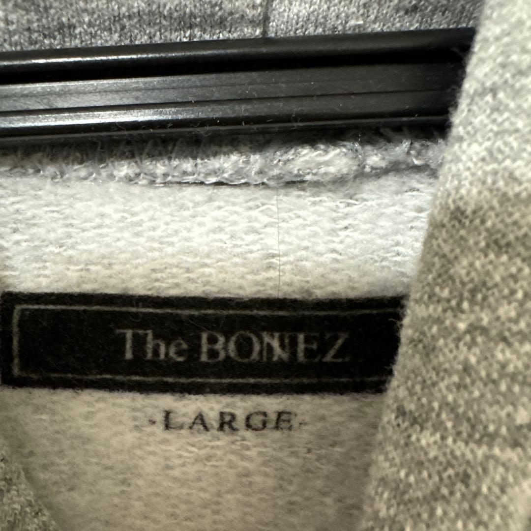 THE BONEZフード付きスウェット グレー　Lサイズ