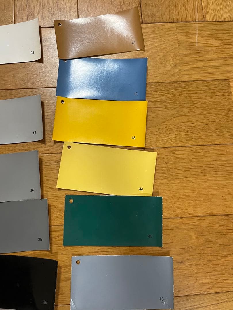 鉄道グッズ　1963年の国鉄の車両関係色見本帳