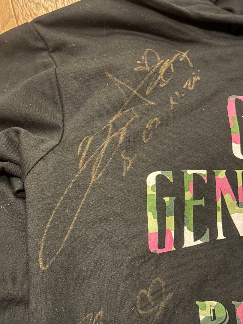 少女時代 SNSD 直筆サイン フーディ パーカ　ユナ