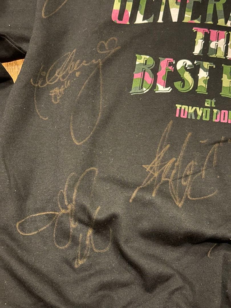 少女時代 SNSD 直筆サイン フーディ パーカ　ユナ