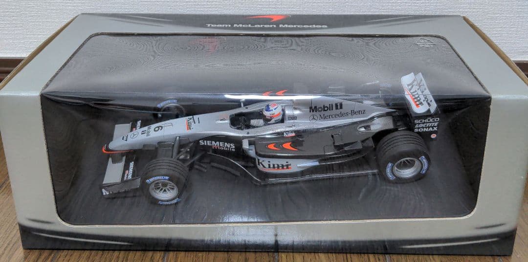 マクラーレン メルセデス MP4-17D 1/18 ライコネン 2003