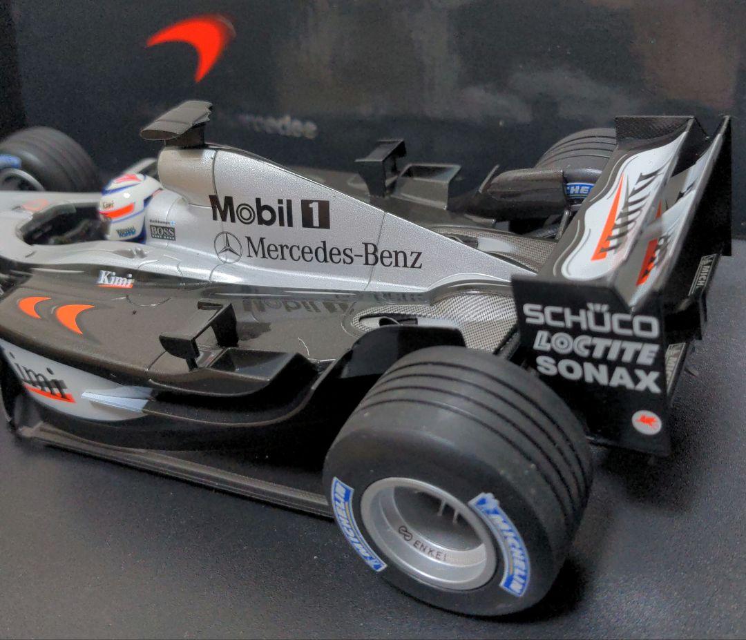 マクラーレン メルセデス MP4-17D 1/18 ライコネン 2003