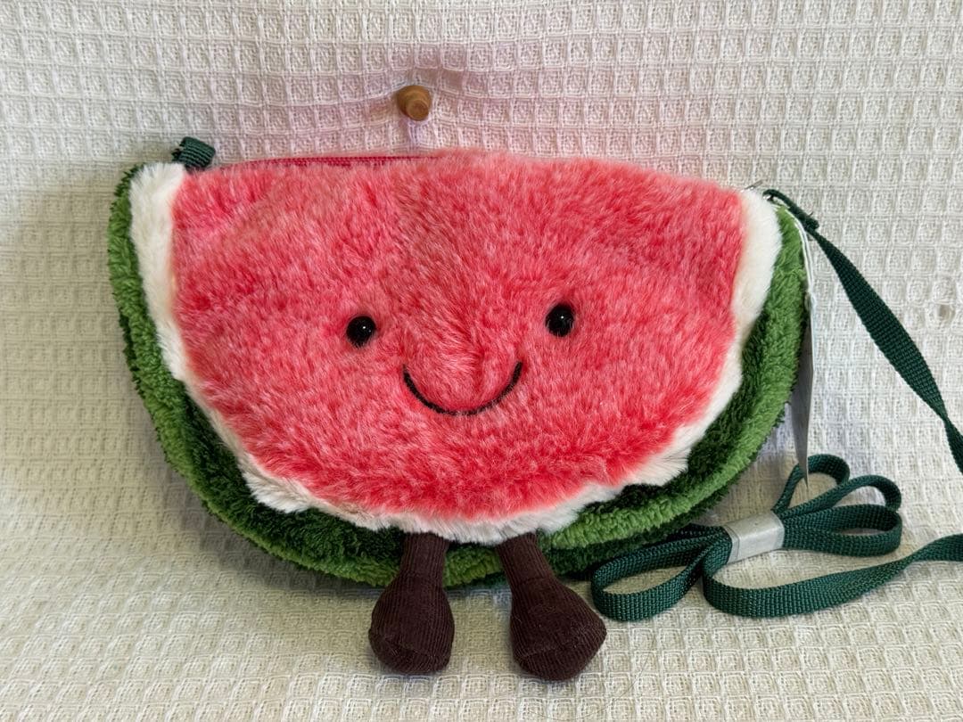  スイカ ショルダーバッグ ぬいぐるみ