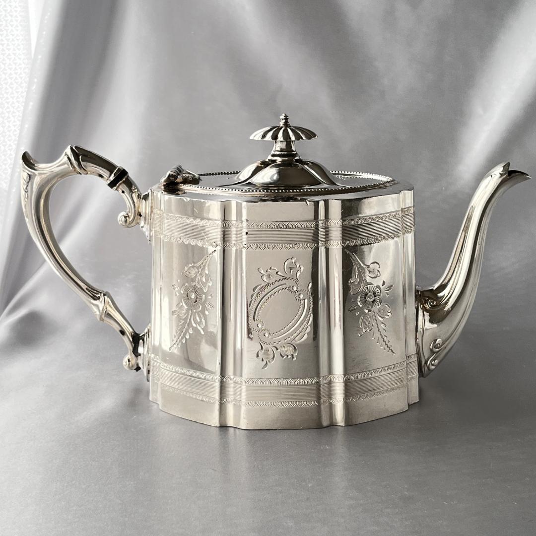 【Harts the Silversmiths】 エドワーディアン ティーセット