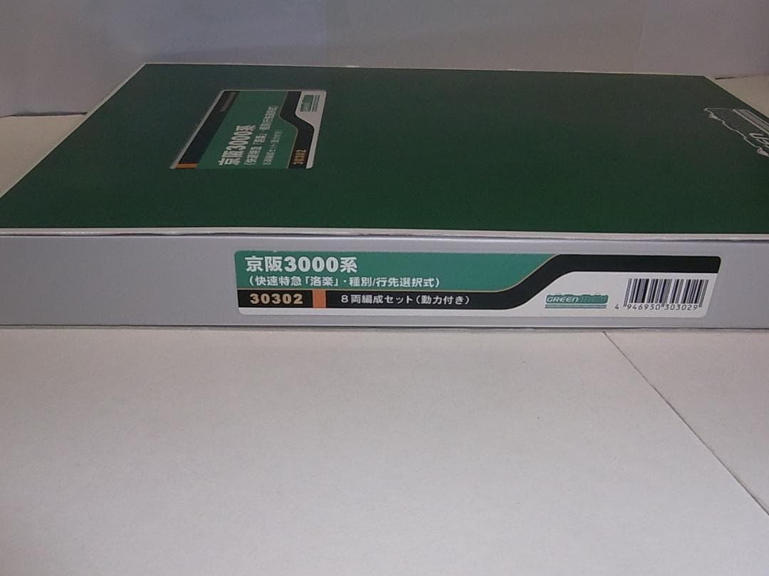 グリーンマックス30302 京阪3000系快速特急 洛楽8両セット