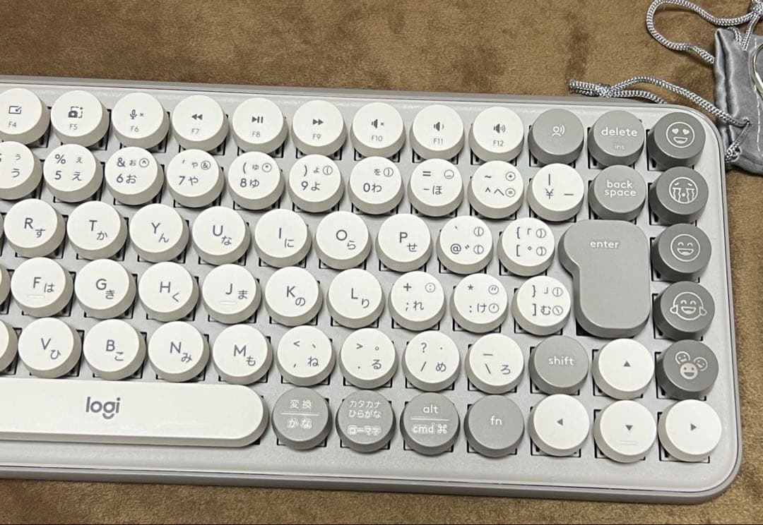 Logicool POP KEYS ＆MOUSE グレージュ キーボード＆マウス