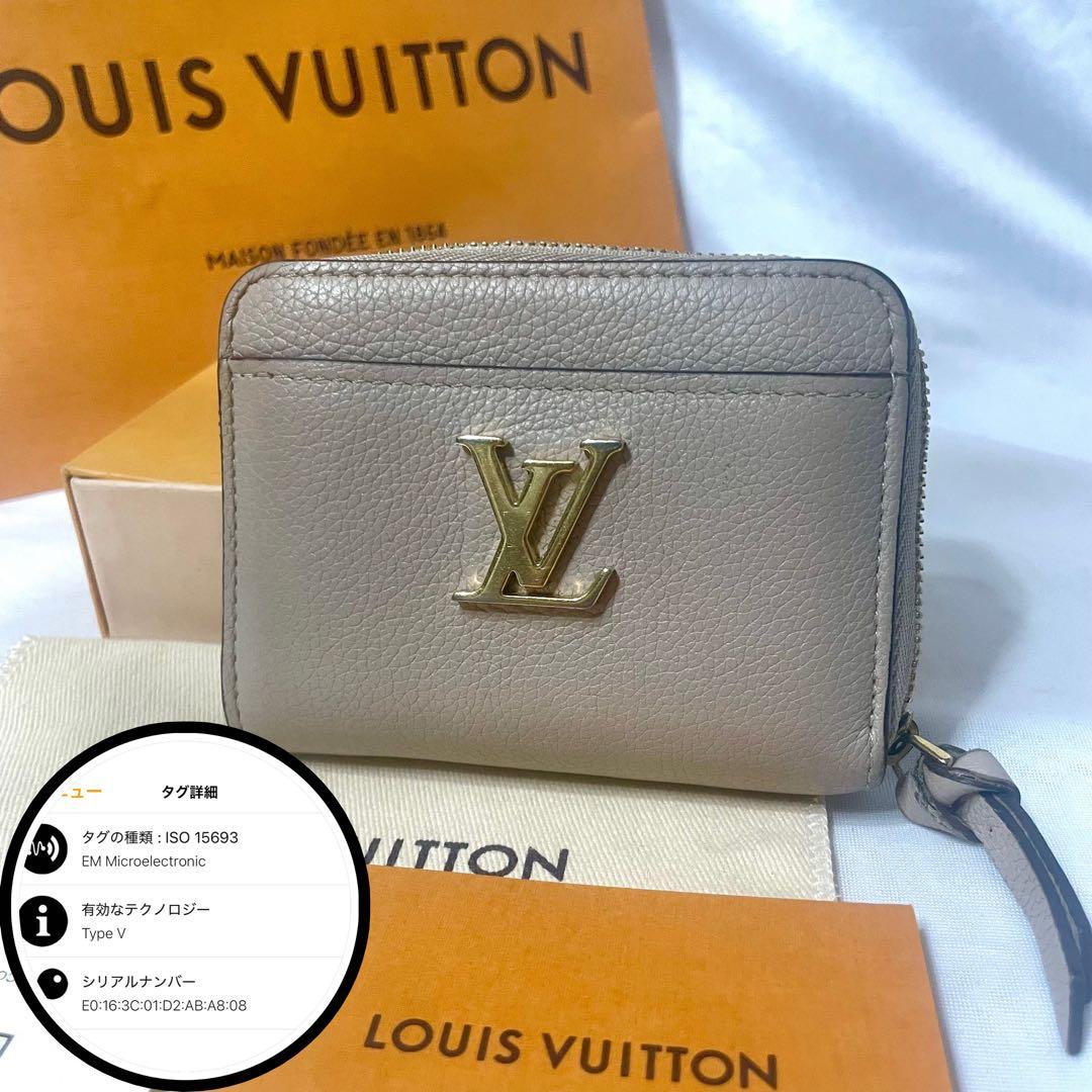 ルイヴィトン ジッピーパース ロックミー M80100 RFID ベージュ