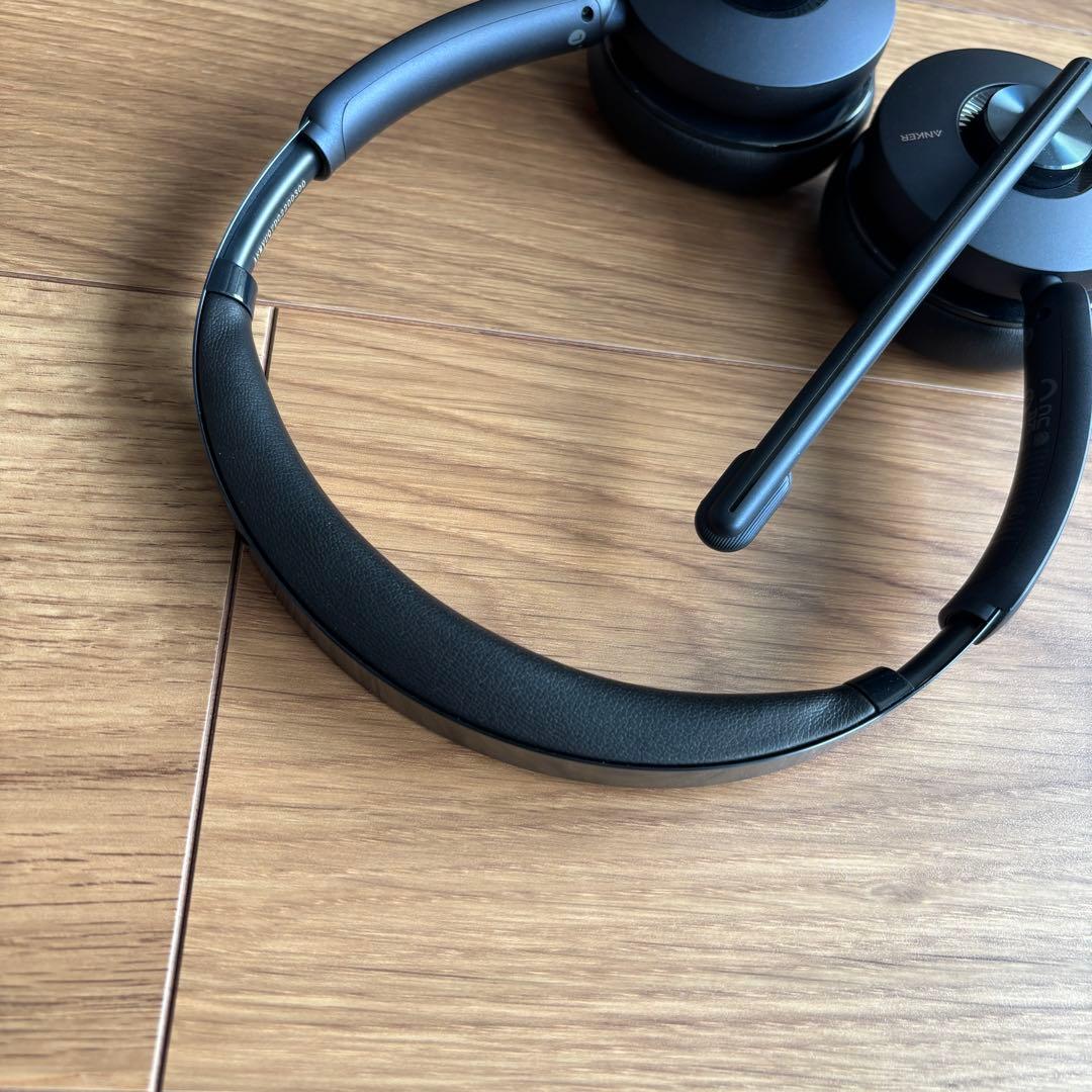 Anker PowerConf H700 ワイヤレスヘッドセット 充電器付き