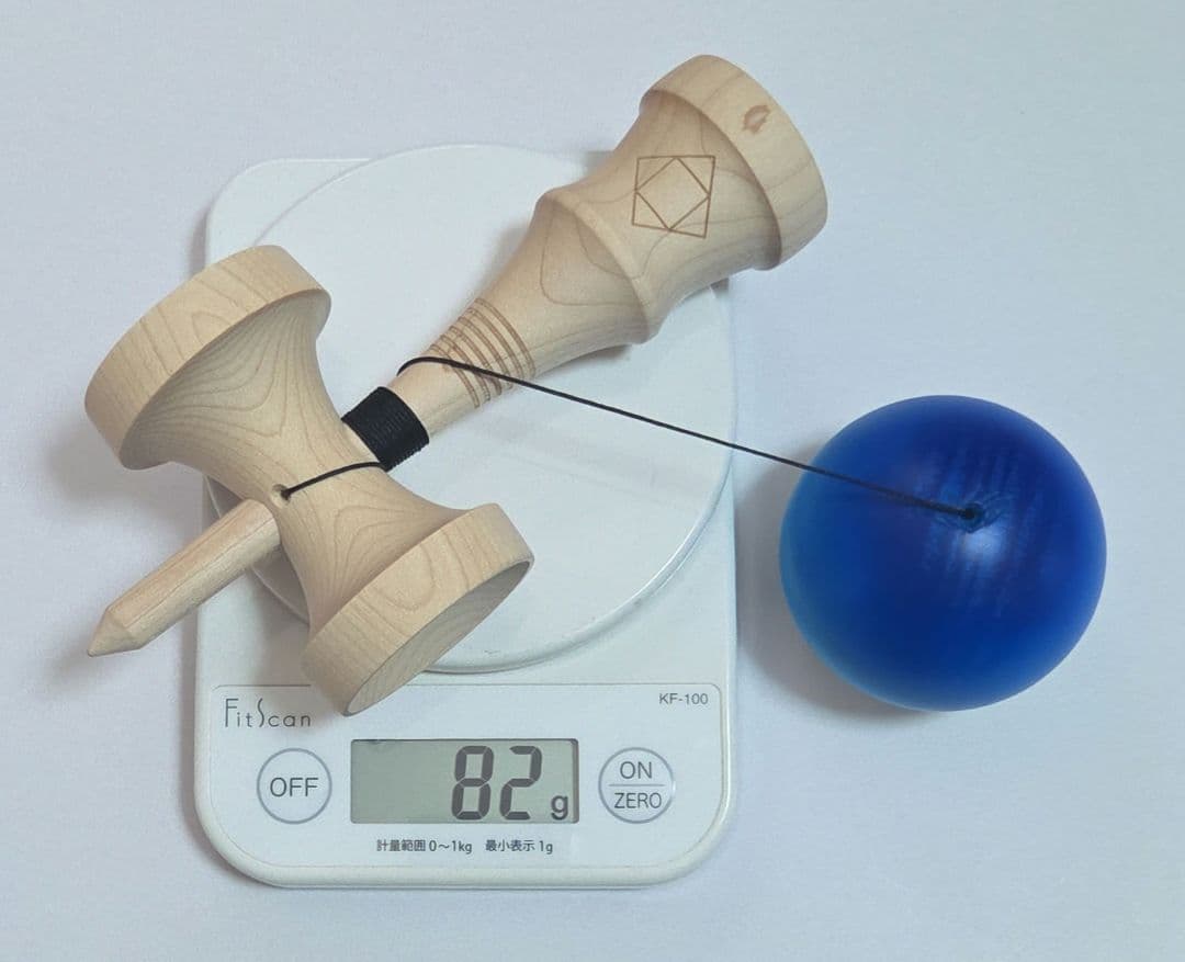 けん玉 LOTUS×HIGGS Sky Blue