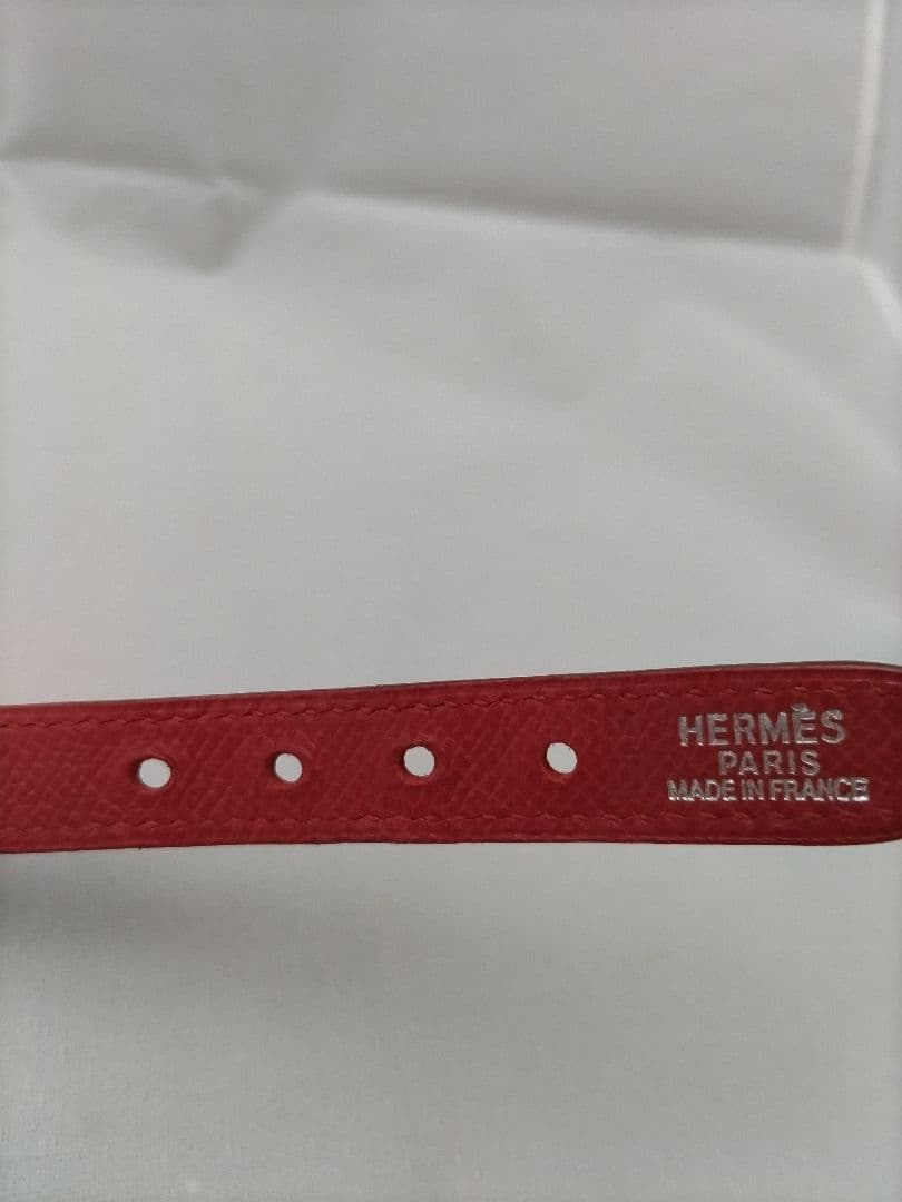 HERMES エルメスケリー　首輪　シルバー