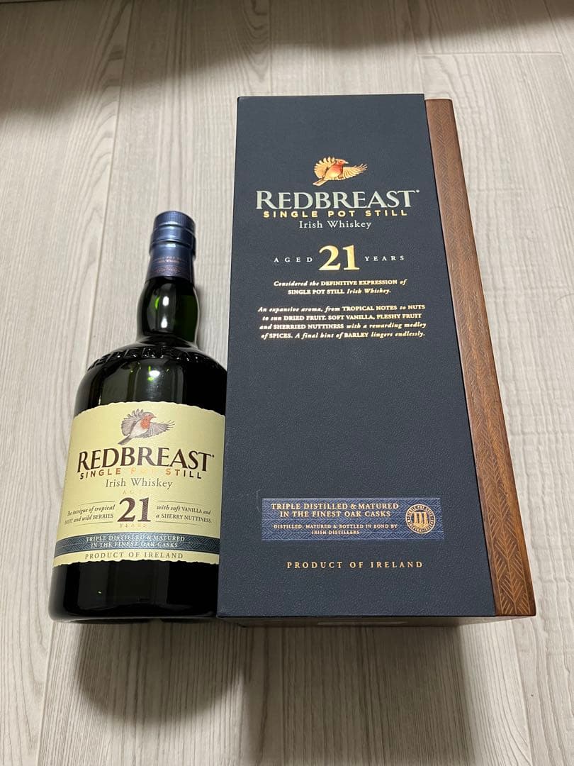 〜最終値下げ〜 レッドブレスト21年 アイリッシュウイスキー 700ml