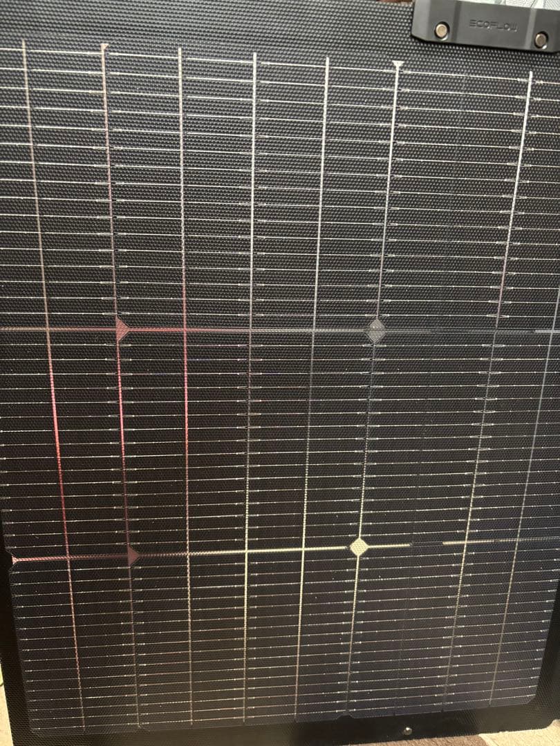 EcoFlow 160W バイファイシャルソーラーパネル