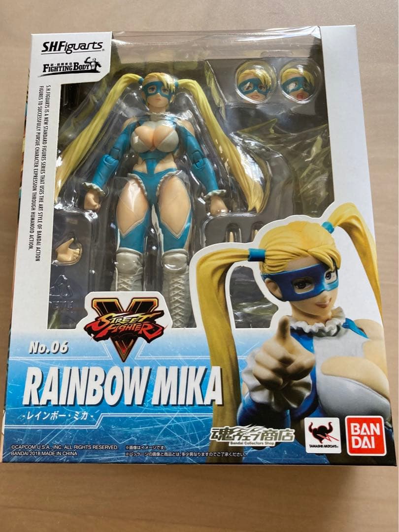 S.H.フィギュアーツ レインボー・ミカ　ストリートファイター　魂ウェブ商店限定