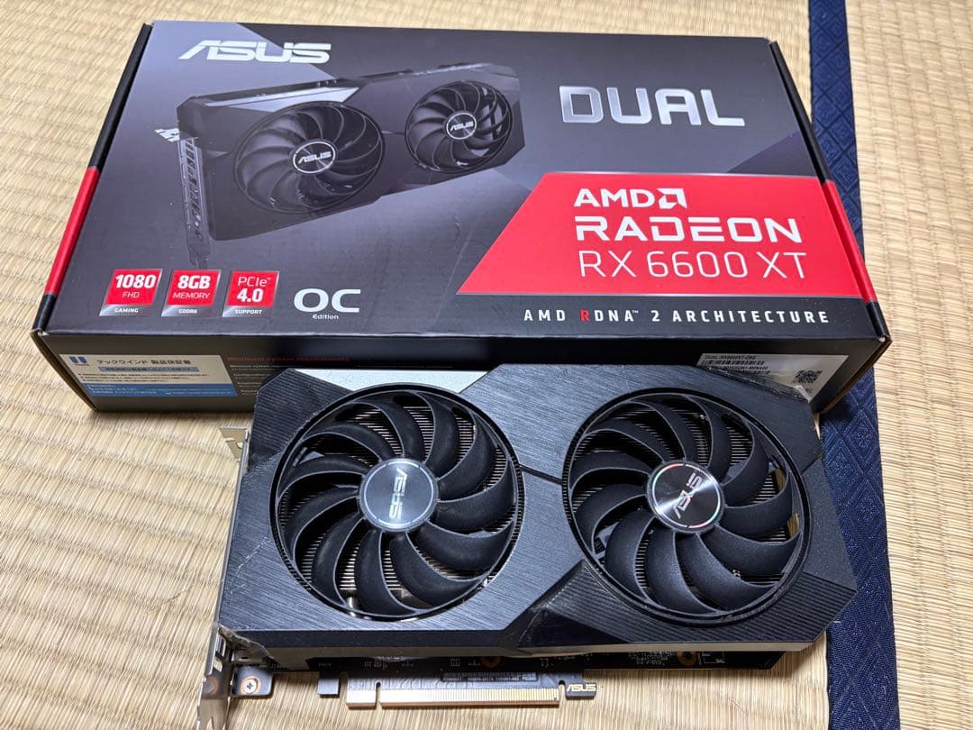 ASUS Radeon RX 6600 XT 8GB OC ③