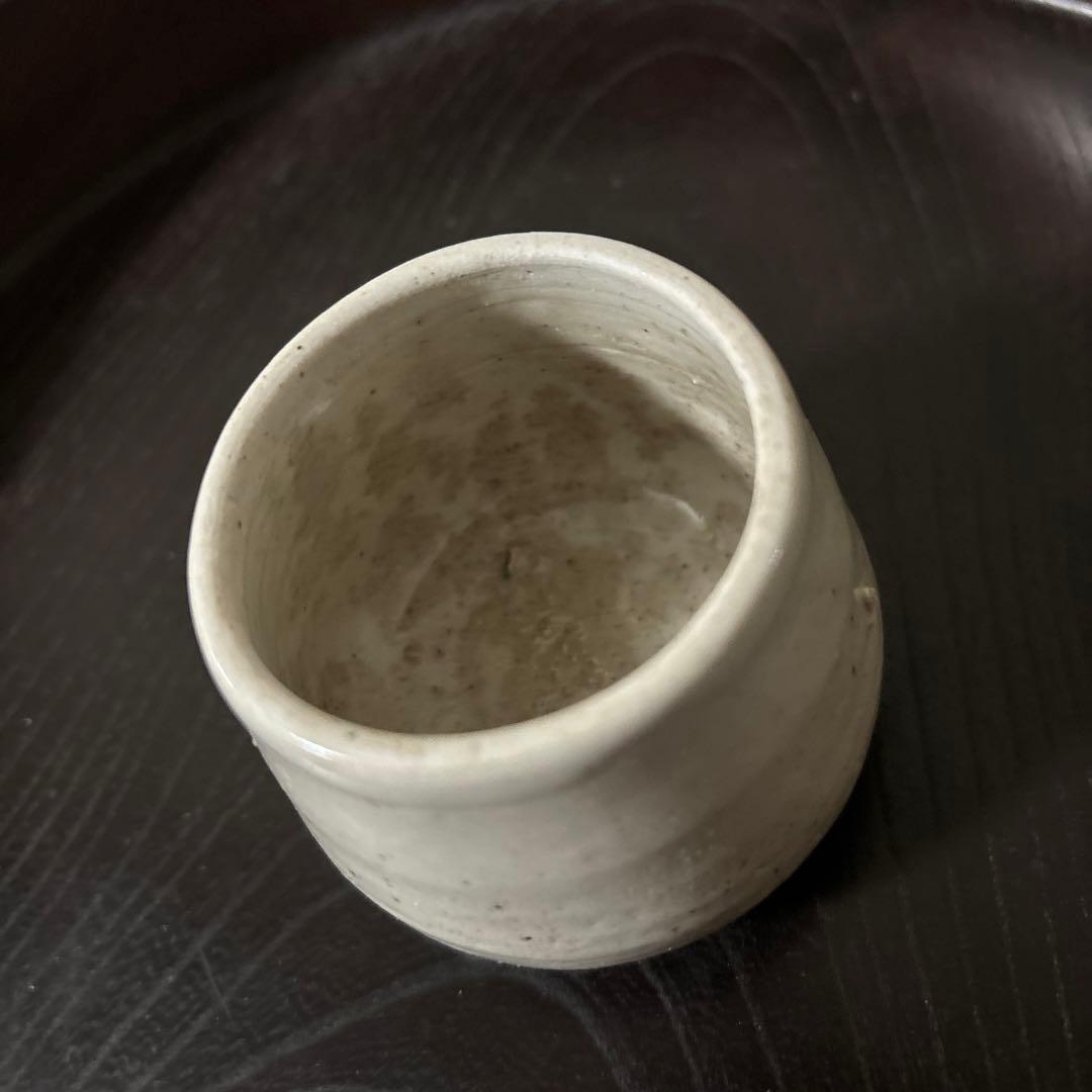 塩笥 盃 筒盃 酒器　蓋　白磁　秦秀雄　白洲正子　斎藤靖彦　坂田和實　大久保裕司