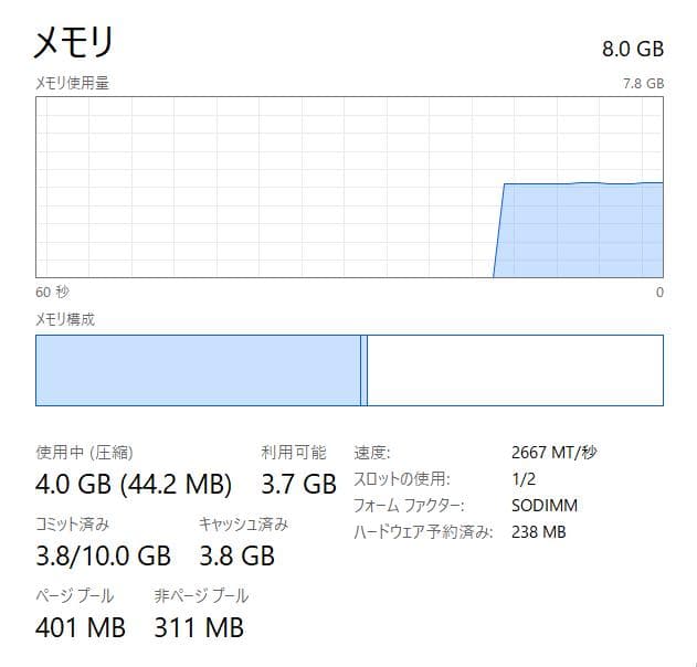 新しいバッテリー、10世代、高速、フルHD、Dynabook G8 8/256