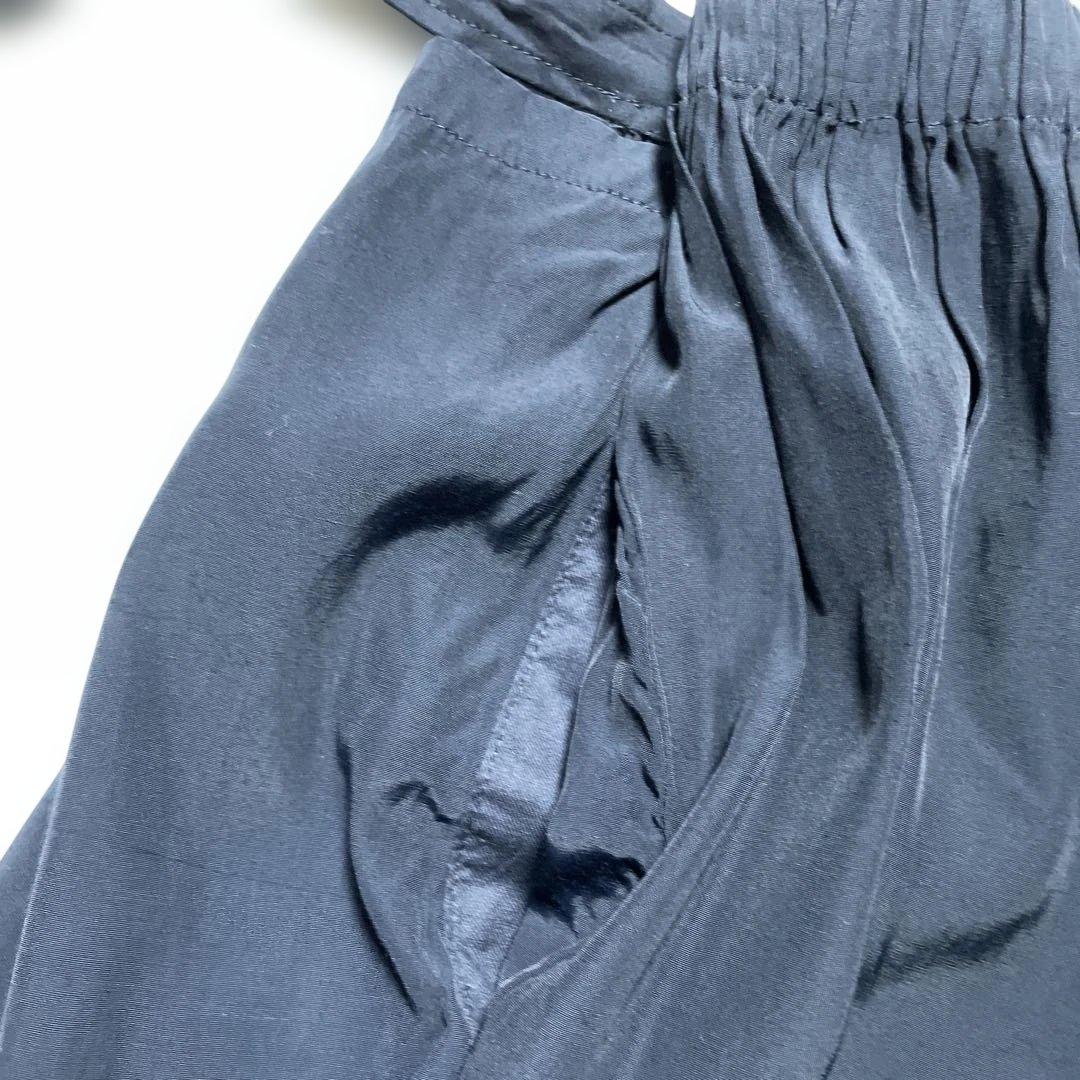 コムデギャルソンフロントパネル付きキュロットパンツ