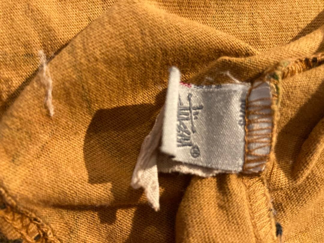 OLD STUSSY IRIE BAND 総柄タンクトップ　ラスタTOM TOM