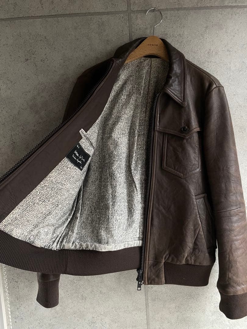 Number (n)ine ナンバーナイン　レザージャケット